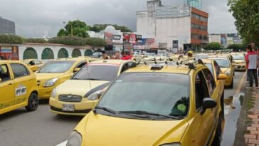 Atención: paro de taxistas de Cúcuta por alza de los combustibles