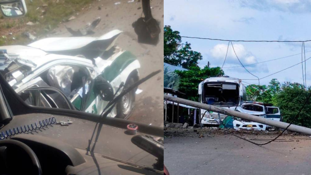 Atentado con explosivos en Tibú, Norte de Santander: Dos policías y una mujer perdieron la vida