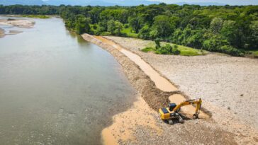 Canales en el río Tocaría, protegerán tres veredas de Nunchía (Casanare)