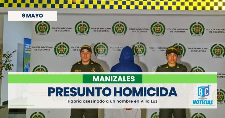 Capturaron al presunto homicida de un hombre en el barrio Villa Luz