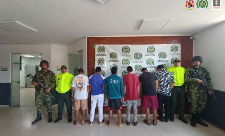 Cárcel a seis personas que estarían dedicadas al microtráfico en Aguazul