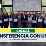 Certifican a 54 caldenses en transferencia de conocimiento con los Estados Unidos