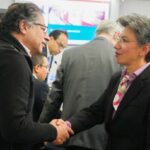 Gustavo Petro y Claudia López