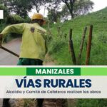 Comienza el programa de mantenimiento de vías en la zona rural de Manizales