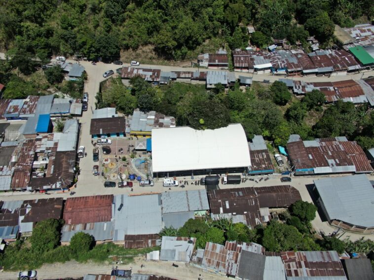Con Dron, Policía vigila Centros poblados de Zuluaga y Anacleto García.