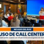 Con el uso de un call center caracterizan a la comunidad del área de influencia del volcán Nevado del Ruiz