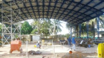 Construirán cubierta a polideportivo de la vereda El Cisne en Guadalupe