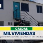 Corporación Cívica pide a los entes de control vigilar proyecto de mil viviendas de la Gobernación de Caldas