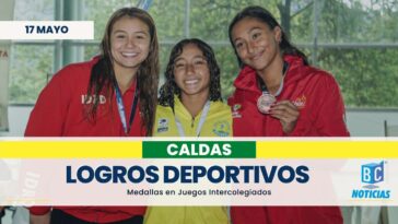 Deportistas caldenses se destacaron en los Juegos Intercolegiados 2022
