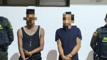 Dos capturados por hurto en el municipio de Yopal