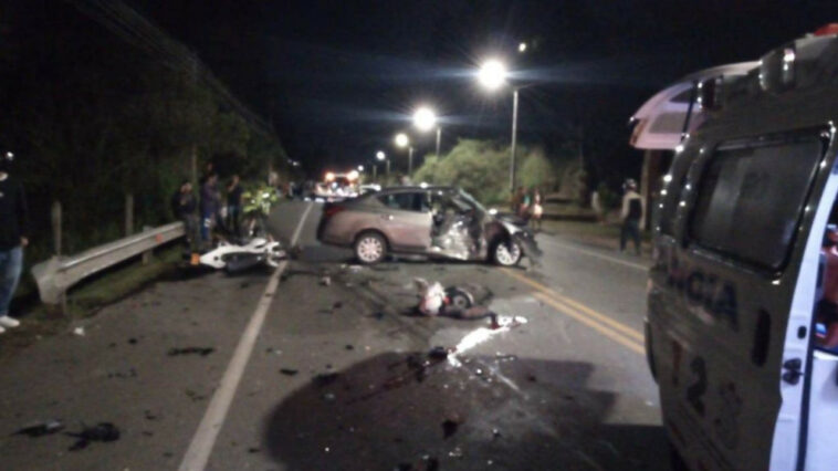 Dos personas fallecieron: accidente de tránsito en la vía aeropuerto-Guarne