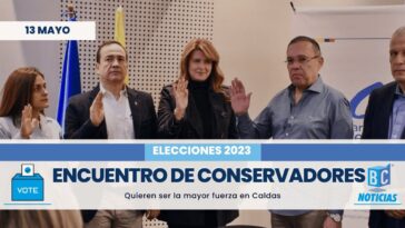 «El Partido Conservador sacará la primera votación en Caldas en las elecciones de octubre» Efraín Cepeda