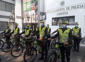 En Florencia Caquetá, la Policía pedalea por la comunidad