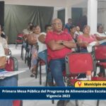 En el Municipio de Bahía Solano, se realizó la Primera Mesa Pública del Programa de Alimentación Escolar PAE, Vigencia 2023