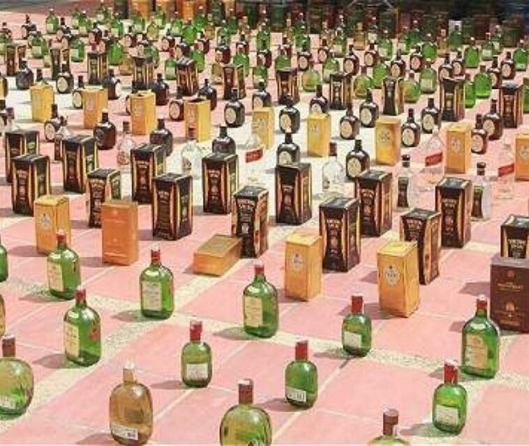 En lo que va de 2023 se han incautado 66.198 botellas de licor