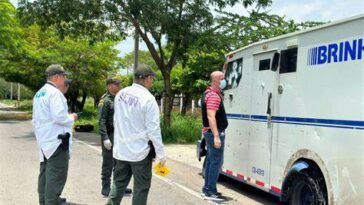 Envían a la cárcel a cinco personas que habrían participado en el robo de un carro de la Brinks en Valledupar