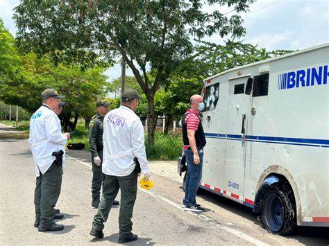 Envían a la cárcel a cinco personas que habrían participado en el robo de un carro de la Brinks en Valledupar