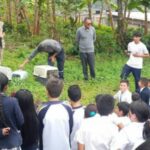 Estudiantes y Policías liberaron animales rescatados en zona rural de Sandoná, Nariño