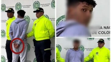 Extraños gestos del presunto asesino serial capturado en Bogotá, tiene 21 años