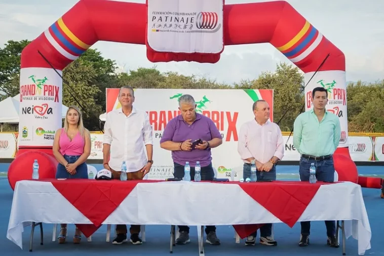 Federación Colombiana de Patinaje destacó trabajo del Alcalde de Neiva