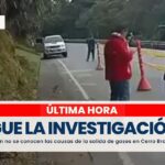«Hasta el momento no se conoce la causa de la salida de gases en Cerro Bravo» Servicio Geológico
