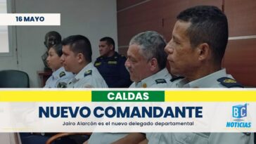 Jairo Alarcón es el nuevo comandante de Bomberos de Caldas