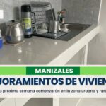 La próxima semana iniciará el programa de mejoramiento de vivienda en Manizales