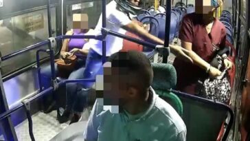 Ladrón sin quitarse el casco y ‘desarmado’, asaltó a pasajeros en Soledad, Atlántico