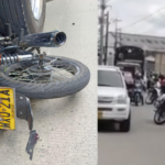 Motociclista perdió la vida en accidente de tránsito en el sector Arenales en Armenia