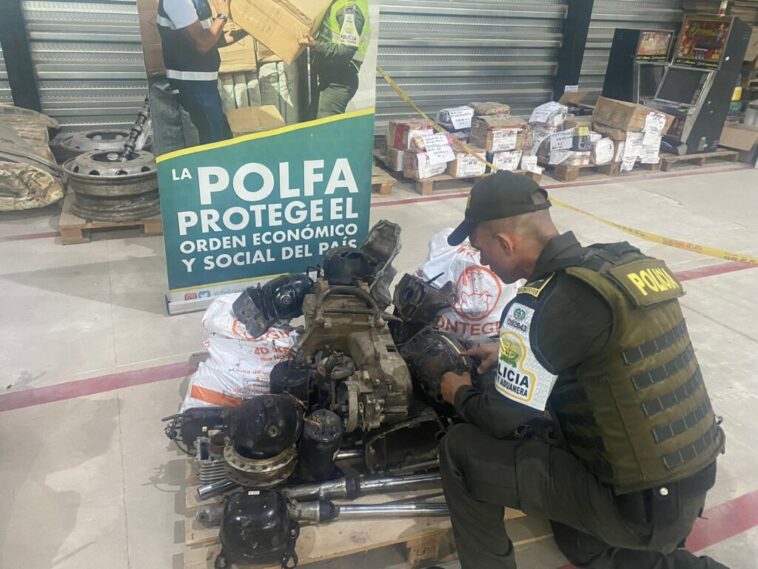 POLFA realiza aprehensión de mercancías de contrabando a orillas del río Arauca y en Tame 