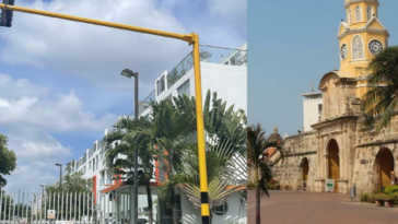 Polémica en Cartagena por semáforo a la entrada de conjunto residencial; DATT respondió