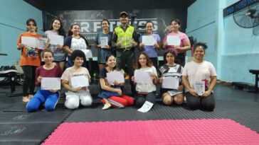 Policía impulsa taller de defensa personal para mujeres