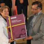 Gloria Ramírez y Gustavo Petro