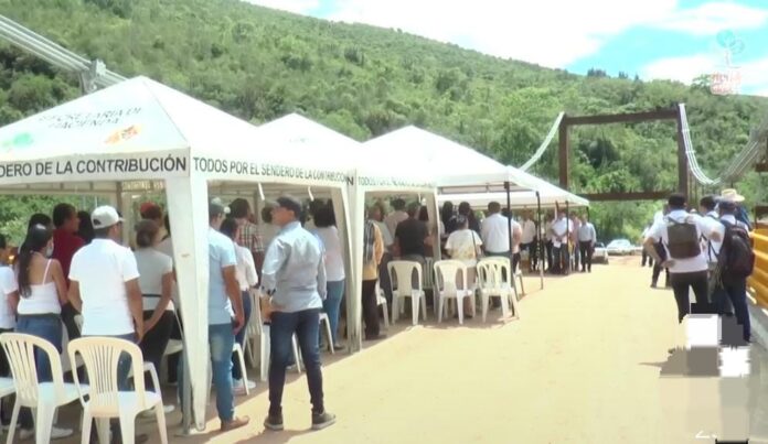 Puente Las Delicias sobre el río Cabrera, en Baraya, ya es una realidad