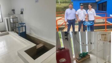 Restauran exitosamente la planta de tratamiento de agua en Íquira