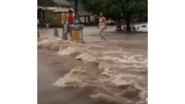 Se inundaron corregimiento de Valledupar por fuerte aguacero