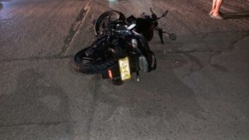 Tres lesionados dejó fuerte choque entre motocicletas en Pitalito 8 22 mayo, 2023