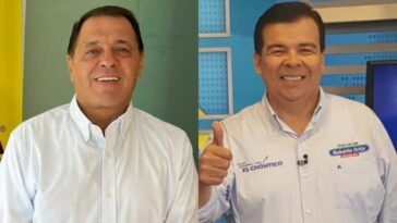 Empresario Tulio Gómez y el excongresista Roberto 'Chontico' Ortiz