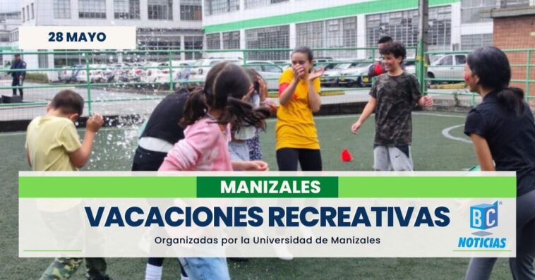 UManizales realiza vacaciones recreativas con componentes en inglés para niños entre 4 y 13 años