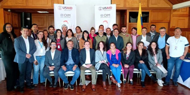 USAID y OIM lanzaron programa para fortalecer la paz y la reconciliación en Colombia