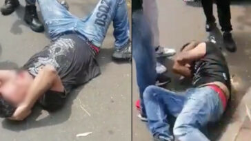 [Video] Hombre que tenía azotada la comunidad por hurtos fue linchado en Belén