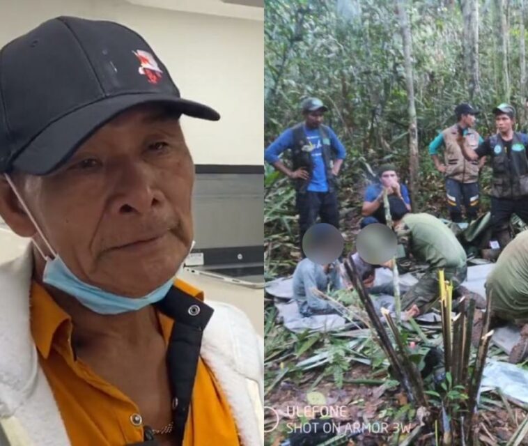 'Me abrazaron': abuelo de los niños perdidos en la selva relató cómo fue su reencuentro