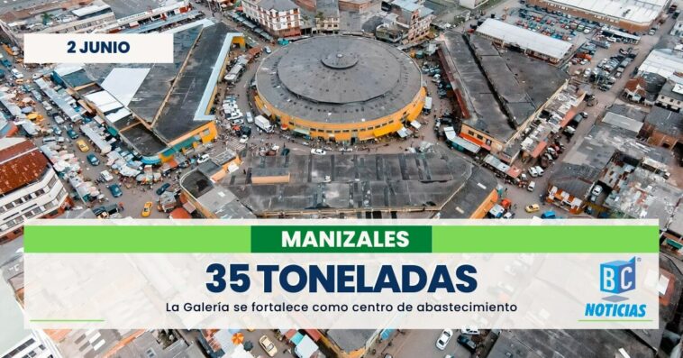 35 mil toneladas de comida se han movido en la Plaza de Mercado de Manizales en el 2023