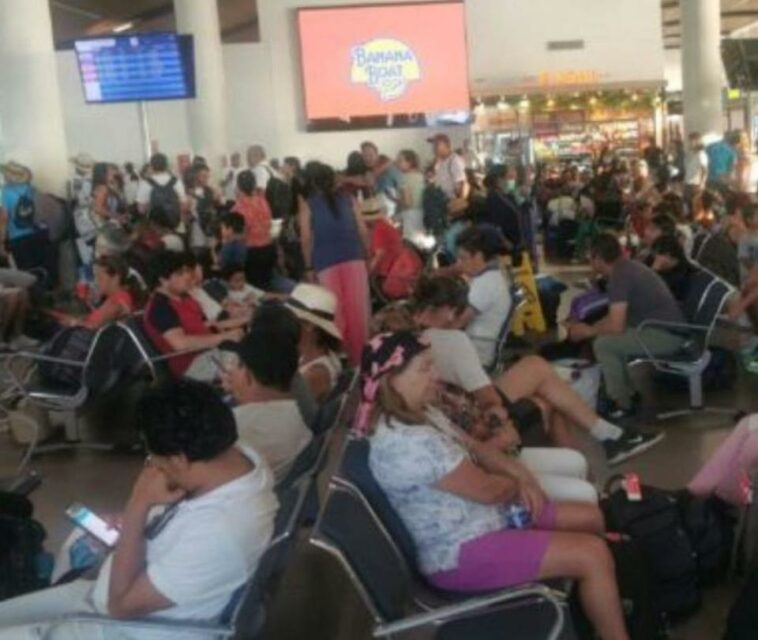 Aeropuerto de Santa Marta: un calvario para usuarios por altas temperaturas