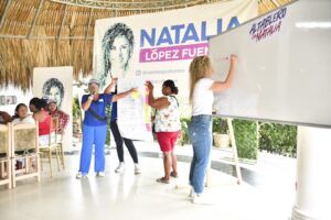 «Al tablero con Natalia”, espacio de participación que lidera la precandidata Natalia López Fuentes para escuchar a los monterianos
