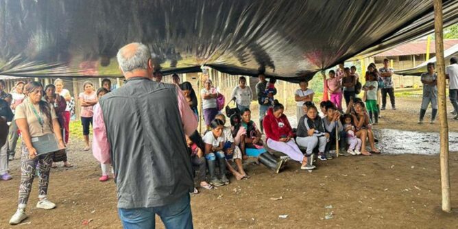 Avanza la Misión Paz, respuesta ciudadana a la emergencia en Ricaurte, Nariño