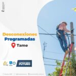 Barrio Cristo Rey y algunas veredas de la zona rural del municipio de Tame, tendrán desconexiones programas el 01 de julio.