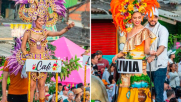 Cali y Bolivia ganaron bandas del mejor traje de fantasía lucidos en las carrozas