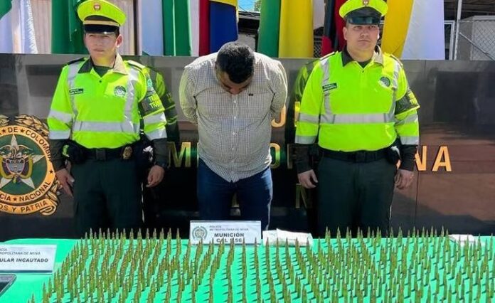 Capturado sujeto con más de 5 mil cartuchos ilegales para fusil
