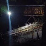 Colapso de Puente En el municipio de Timaná deja seis heridos.